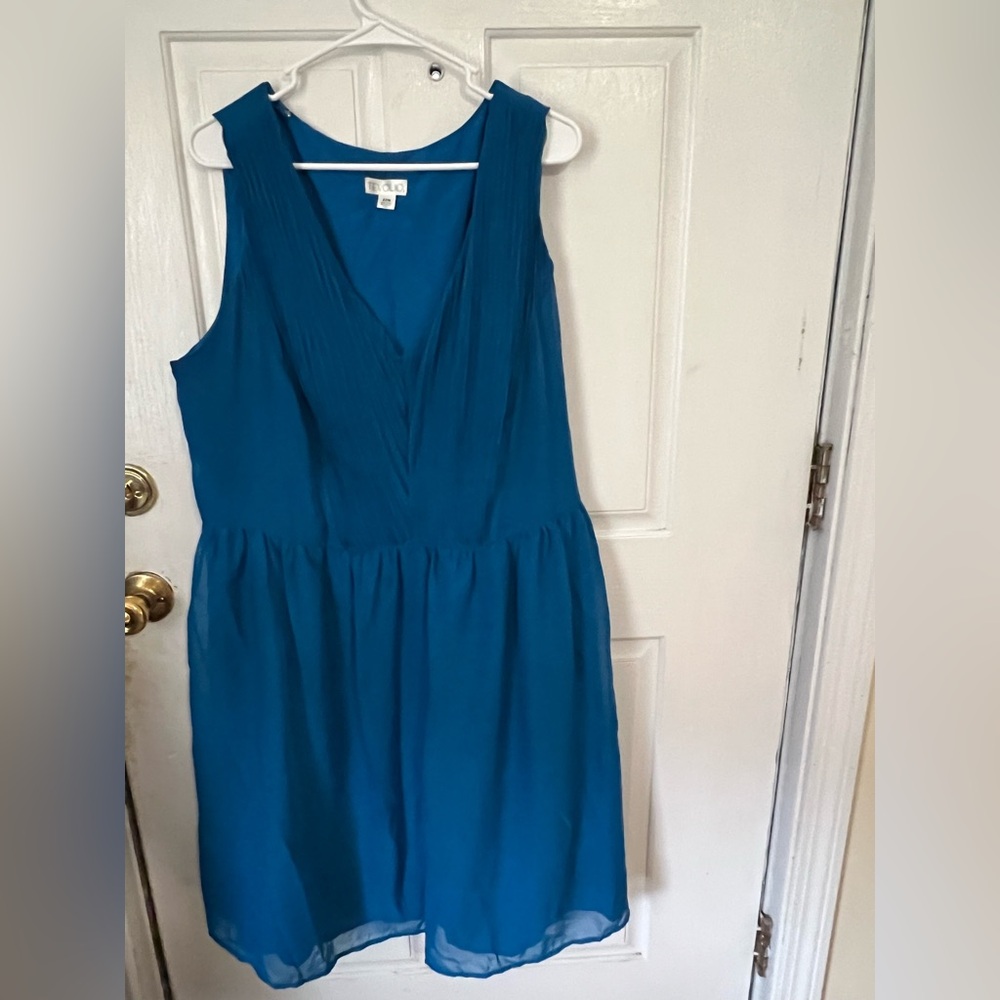 Tevolio blue dress bridesmaid dress